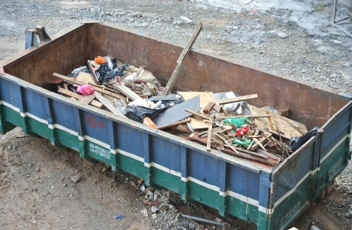 Residential skip placement for home renovation in Putney