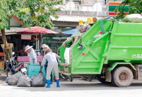 Recycling construction materials at a Putney facility