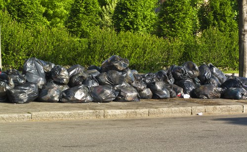 Materials sorting at a local transfer station